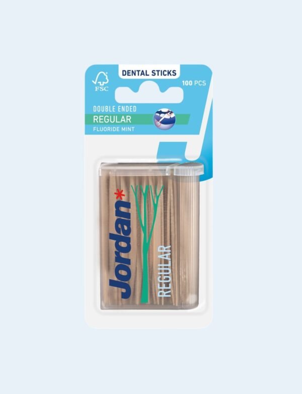 06. Jordan Dental Stick Double Ended Regular
