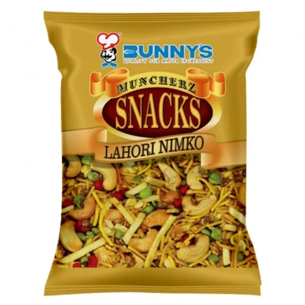 BUNNYS MUNCHERZ SNACKS LAHORI NIMKO 200GM