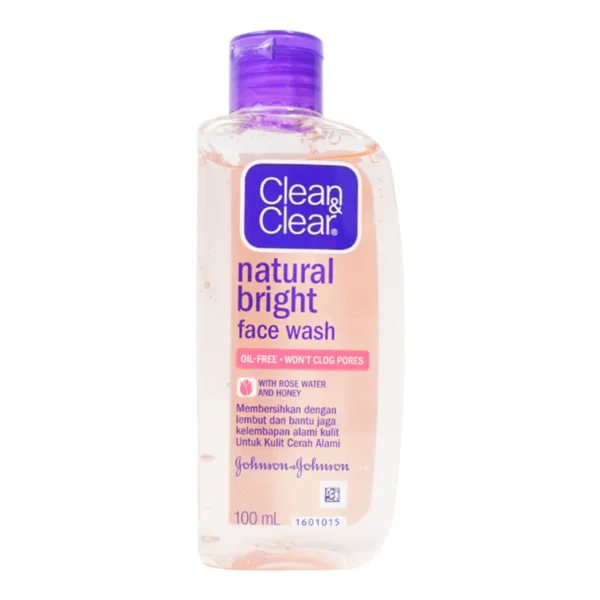 CLEAN & CLEAR BRIGHT FACE WASH 100 ML PC