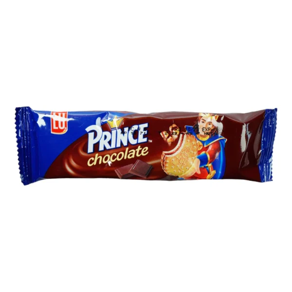 LU PRINCE CHOCOLATE BISCUIT 19.6 GM B/P