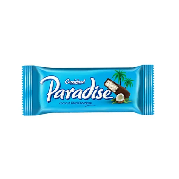 CANDYLAND PARADISE COCONUT CHOCOLATE BAR 15 GM