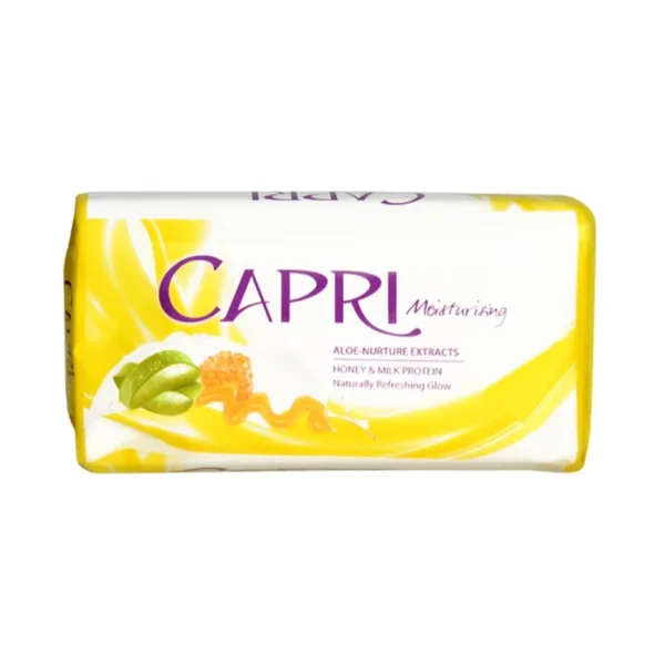 CAPRI ALOE NURTURE EXTRACTS HONEY & MILK SOAP 160 GM