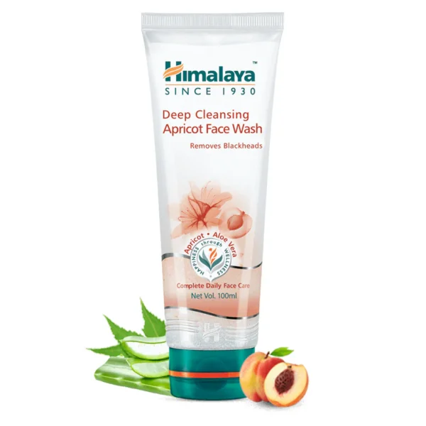 HIMALAYA GENTLE EXFOLIATING APRICOT FACE WASH 100 ML