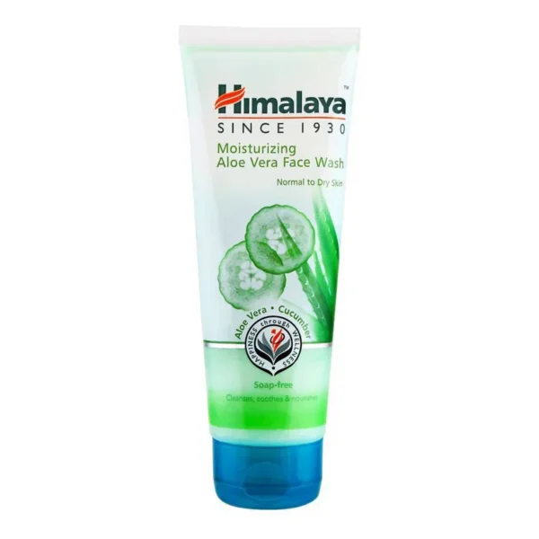 HIMALAYA MOISTURIZING ALOE VERA FACE WASH 50 ML