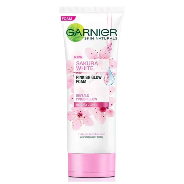 GARNIER SAKURA WHITE WHIP FACE WASH 100 ML