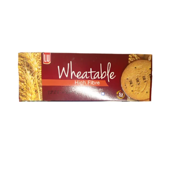 LU WHEATABLE HIGH FIBRE DIGESTIVE BISCUIT 129.6 GM F/P