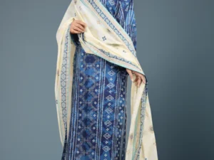 Unstitched Printed Lawn 2 Piece (Shirt/Dupatta)