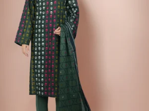 Unstitched Printed Lawn 2 Piece (Shirt/Dupatta)