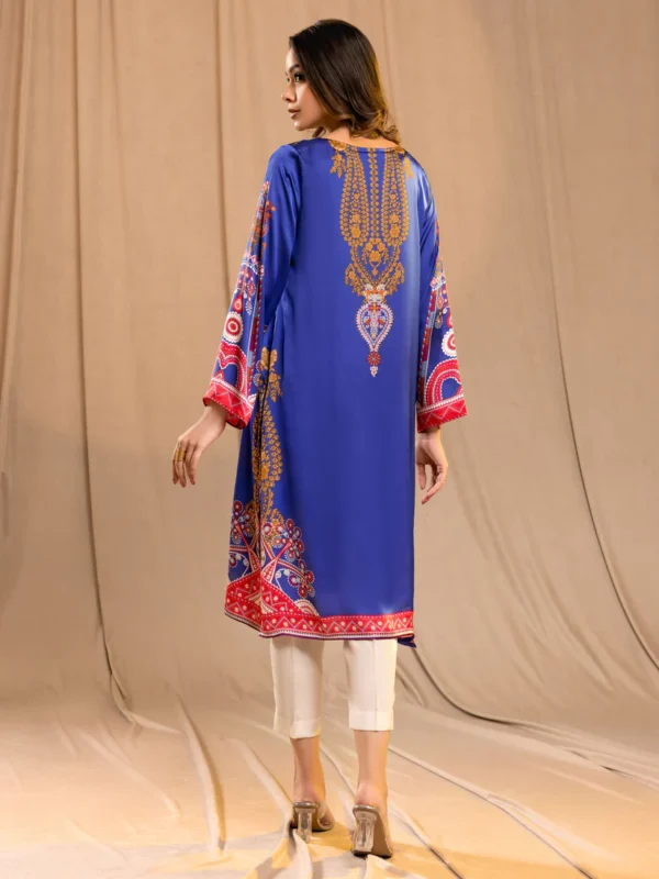 Silk Shirt-Printed (Unstitched) - Image 3