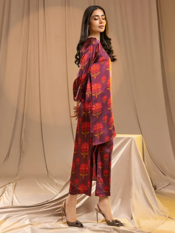 2 Piece Silk Suit-Printed (Unstitched) - Image 3
