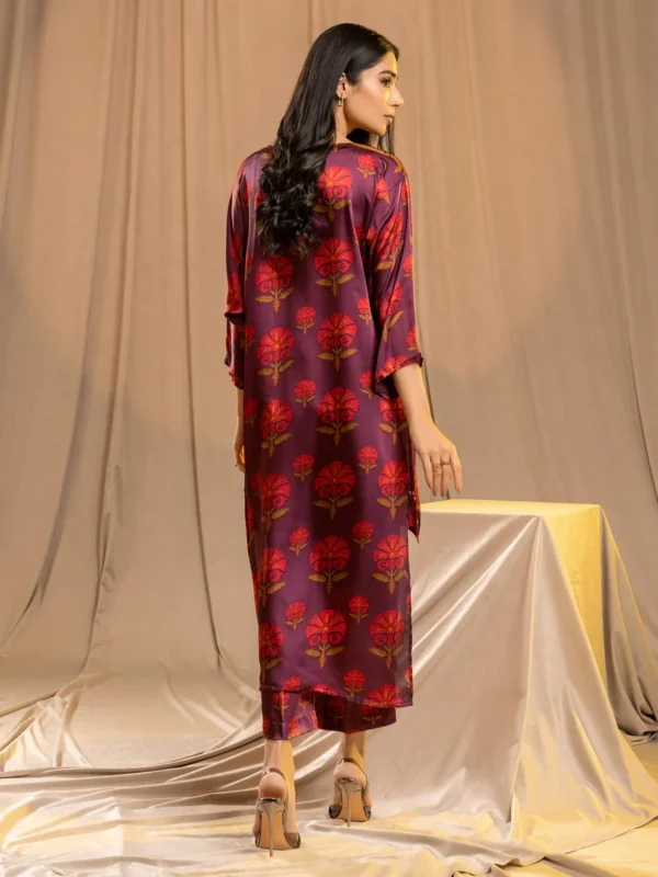 2 Piece Silk Suit-Printed (Unstitched) - Image 4
