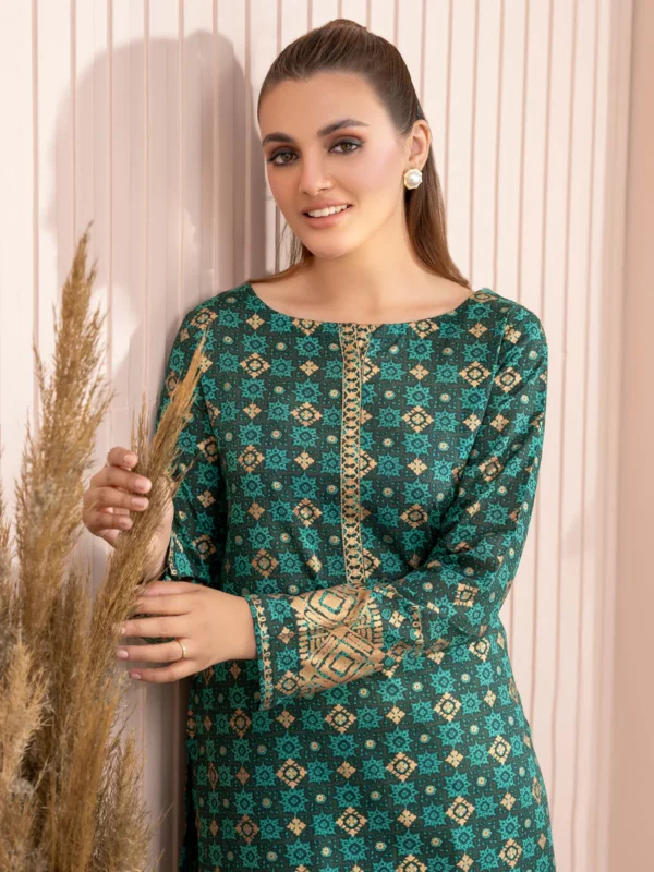 Lawn Shirt-Paste Print (Unstitched) - Image 4
