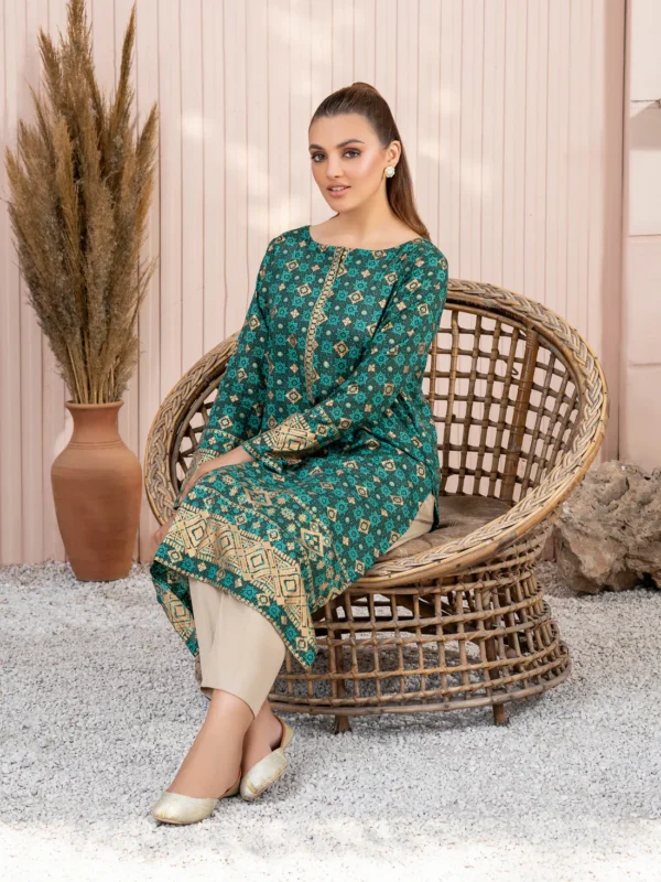 Lawn Shirt-Paste Print (Unstitched) - Image 5