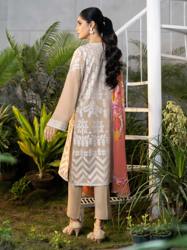 2 Piece Jacquard Suit-Embroidered (Unstitched) - Image 2