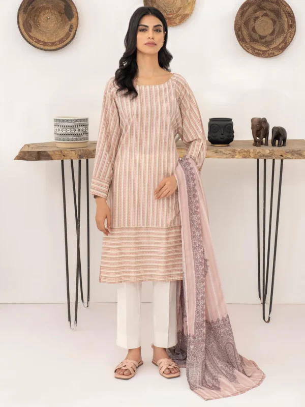 2 Piece Lawn Suit-Printed (Unstitched) - Image 2
