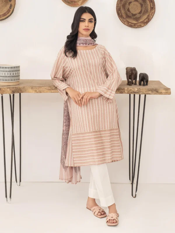 2 Piece Lawn Suit-Printed (Unstitched) - Image 3