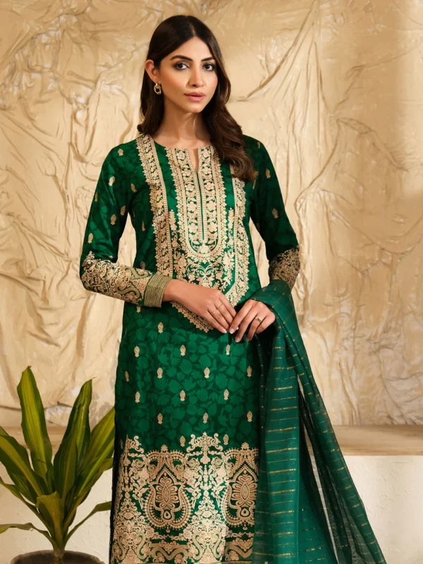 3 Piece Lawn Suit-Paste Print (Unstitched) - Image 2