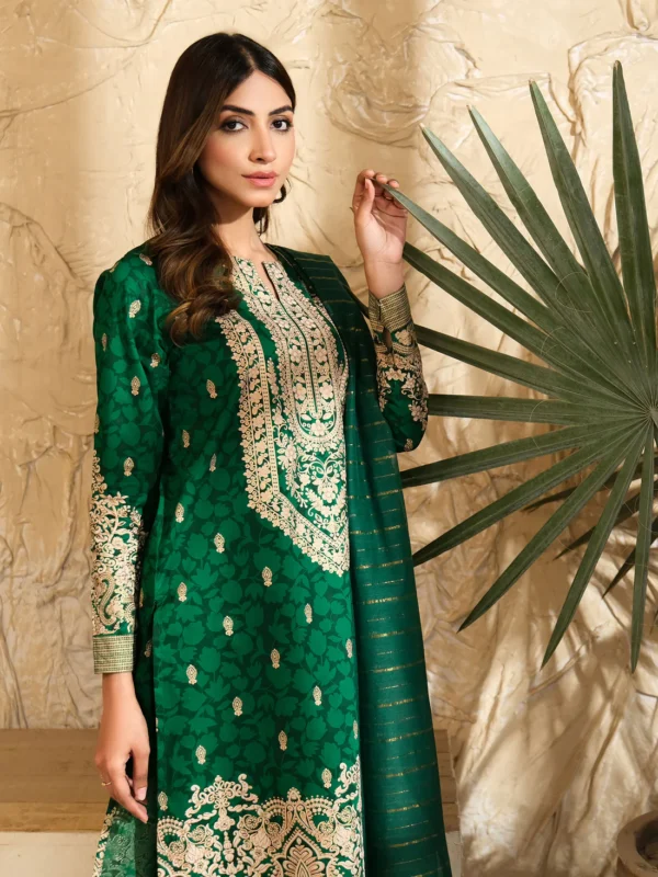 3 Piece Lawn Suit-Paste Print (Unstitched) - Image 4
