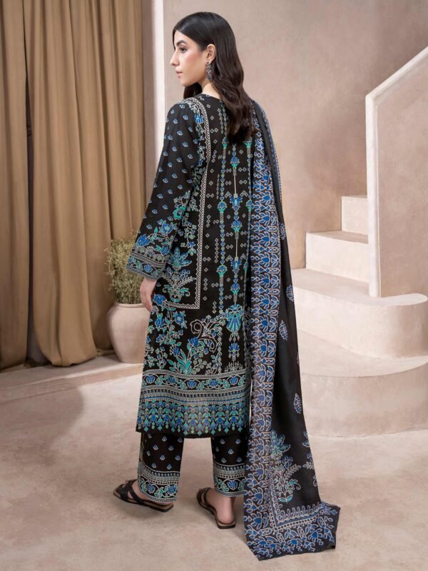3 Piece Khaddar Suit-Printed (Unstitched) - Image 2